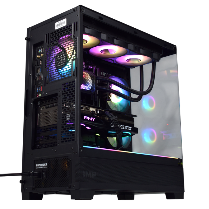 Computador King Mod Gamer-PC Phanteks Ryzen 7 7800X3D 32GB DDR5 1TB RTX 5070 Ti WiFi W11 image number 2