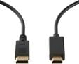 Cabo Conversor Ewent DisplayPort 1.2 > HDMI 1.2 Macho/Macho 1.8 M Preto image number null