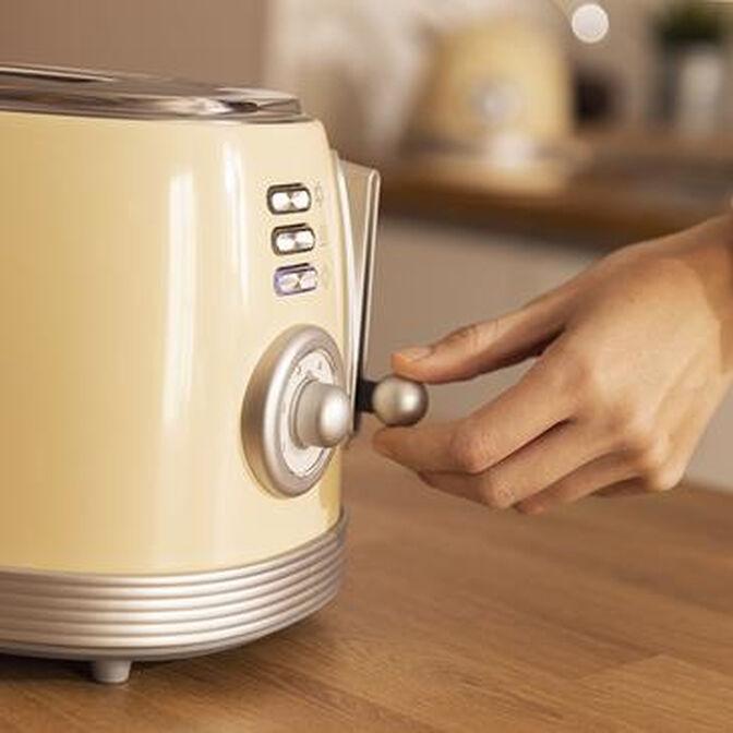 Torradeira Cecotec Toast&Taste 800 Vintage Amarelo Claro image number 7