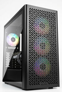 Caixa E-ATX Cooler Master Elite 502 ARGB Preta