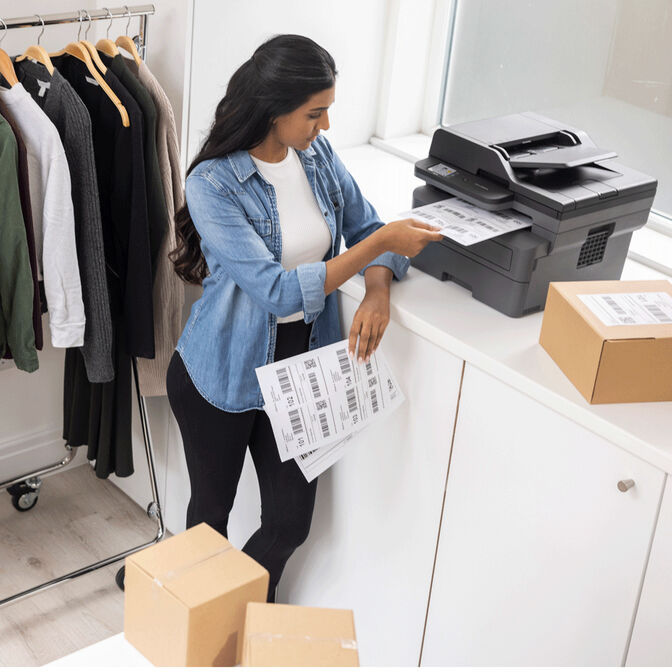 Impressora Multifun&ccedil;&otilde;es Laser Brother DCP-L2660DW WiFi image number 2