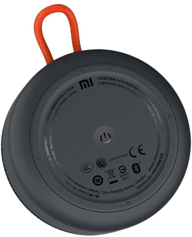 Coluna Port&aacute;til Xiaomi Mi Portable Bluetooth Speaker Mini Preta image number 1