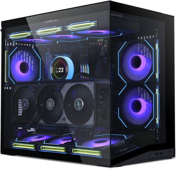 Caixa ATX Lian Li O11 Mini V2 Preto image number 9