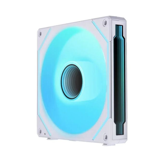 Ventoinha Lian Li UNI FAN SL140 Infinity Wireless RGB Reverse Blade PWM Branco 140mm image number 5
