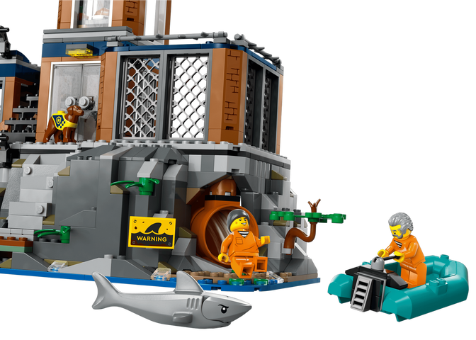 LEGO City: Ilha da Pris&atilde;o da Pol&iacute;cia, 980 Pe&ccedil;as (60419) image number 5
