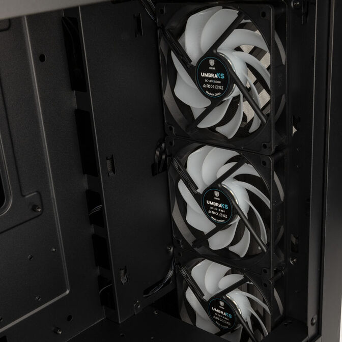 Caixa ATX Kolink Unity Cascade ARGB Mesh Preto image number 7