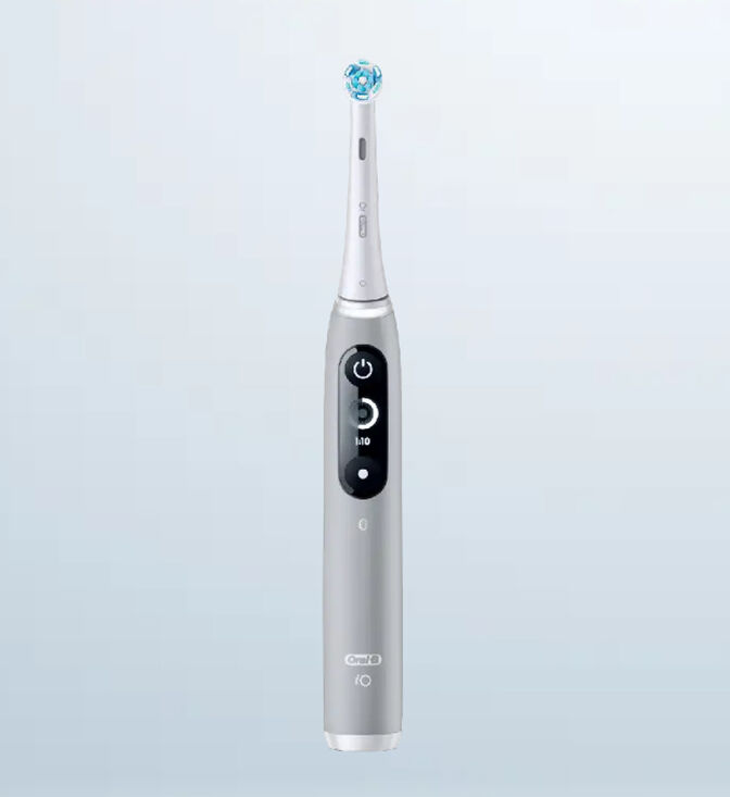 Escova de Dentes El&eacute;trica Oral-B iO Series 6 Grey Opal image number 0