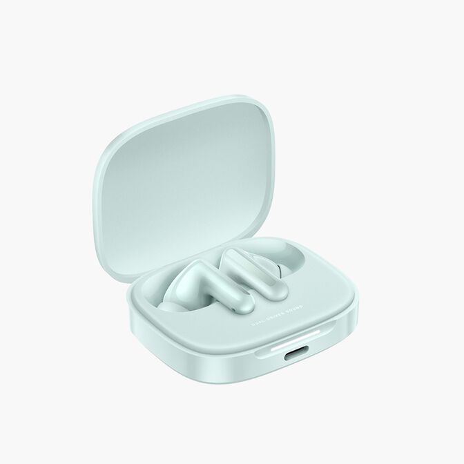Earbuds Xiaomi Redmi Buds 6 Coral Green com Microfone BT image number 2