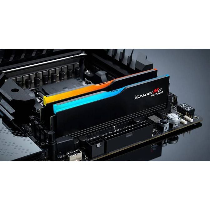 G.Skill Kit 32GB (2 x 16GB) DDR5 6000MHz Ripjaws M5 Neo EXPO CL36 Black RGB image number 3