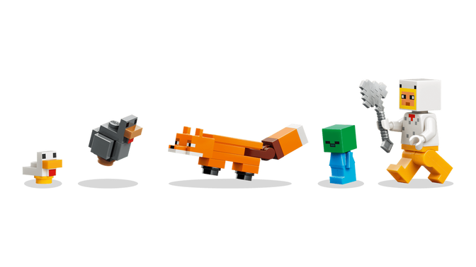 LEGO Minecraft: Quinta da Galinha, 233 Pe&ccedil;as (21585) image number 2