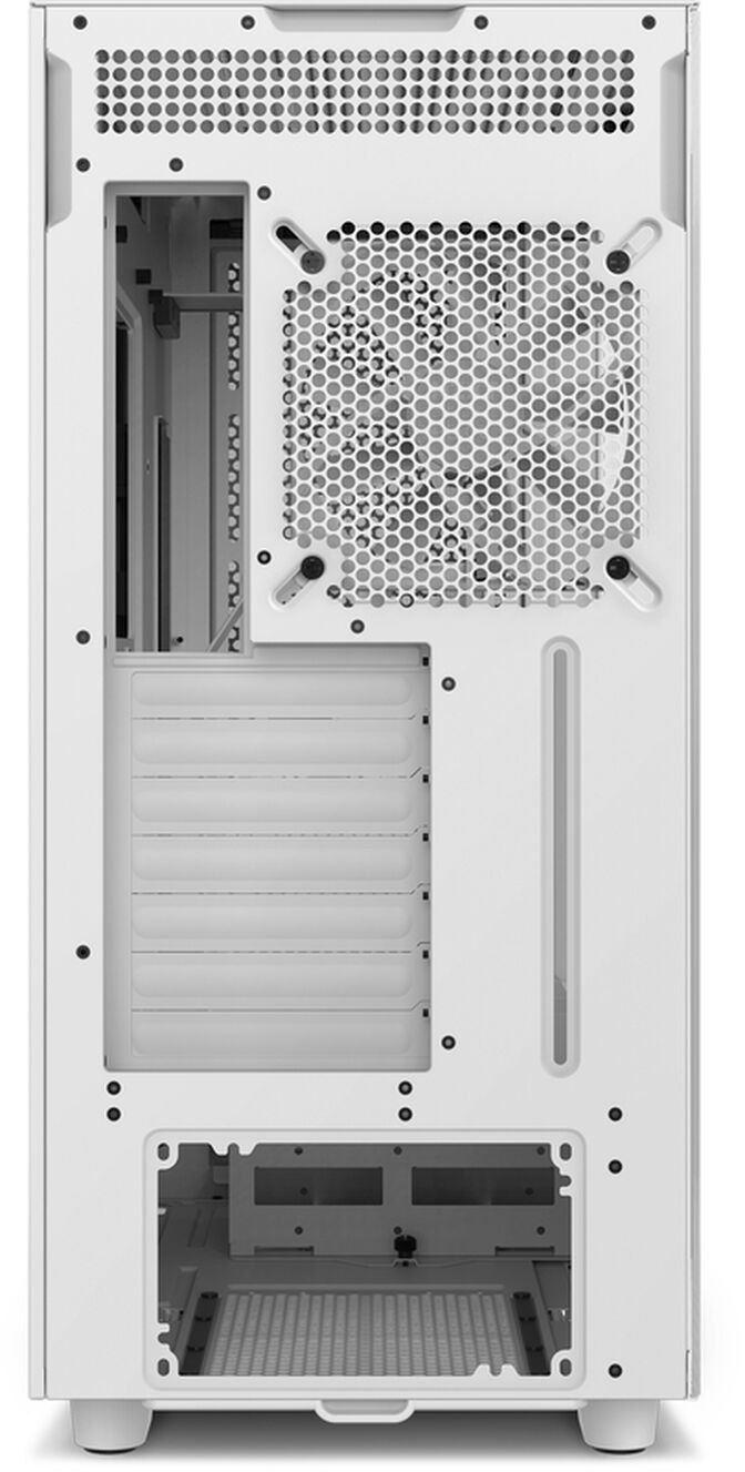 Caixa ATX NZXT H7 Flow Branco Vidro Temperado image number 2