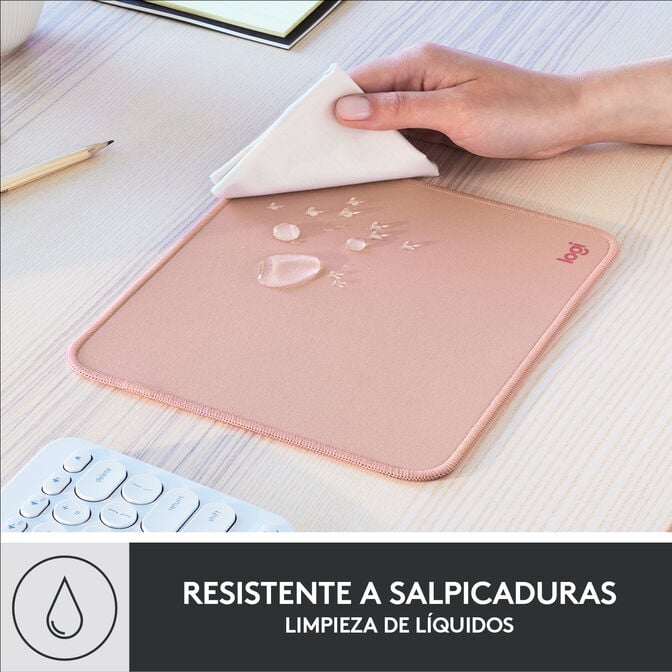 Tapete Logitech Mouse Pad Studio Series Rosa Escuro image number 4