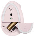 Rato Laser Logitech Lift Vertical Ergon&oacute;mico Wireless 4000DPI Rosa image number null