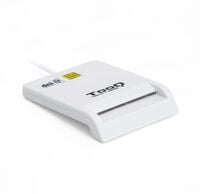 Leitor de Cart&otilde;es Tooq Cart&otilde;es de Cidad&atilde;o / DNI 4.0 USB 2.0 Branco