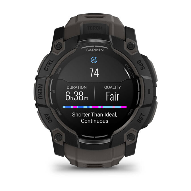 Smartwatch Garmin Instinct 3 AMOLED 50mm Preto image number 8