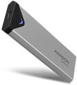 Caixa Externa AXAGON EEM2-UG2 para M.2/NVMe/SSD USB-C 3.2 Gen2 silver image number null