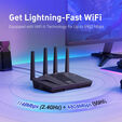 Router GL.iNet GL-MT6000 Flint 2 Wireless Wi-Fi 6 Secure Router image number null
