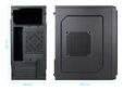 Caixa Micro-ATX Tooq DODEKA ULTRA C/Fonte Alimenta&ccedil;&atilde;o 500W USB-C image number null