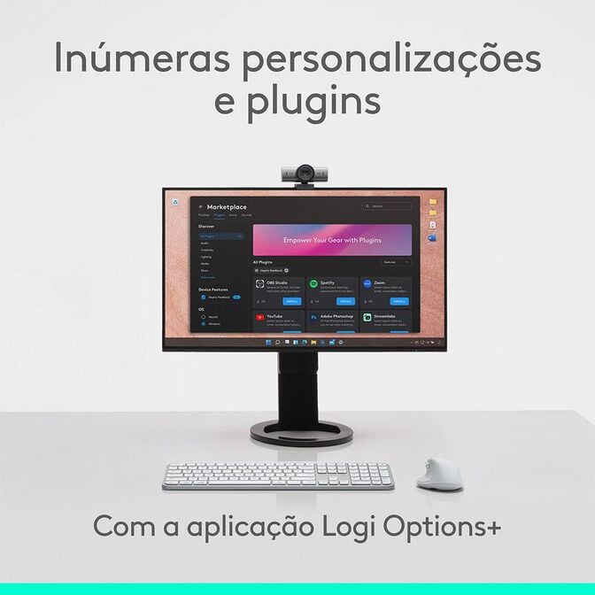Rato &Oacute;ptico Logitech MX Master 4 Advanced Wireless 8000DPI Offwhite image number 13