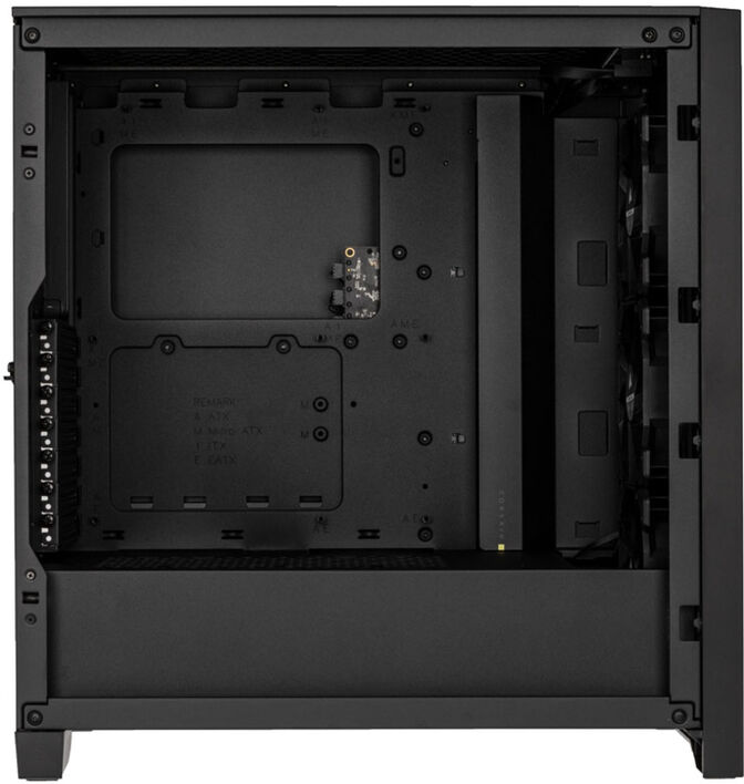 Caixa E-ATX Corsair iCUE 4000X RGB Preto Vidro Temperado image number 5