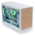 Caixa Micro-ATX Lian Li x Dan Cases A3 Branca Madeira Vidro Temperado image number null