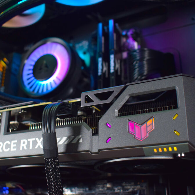 Computador King Mod Gamer-PC Powered by ASUS Ryzen 7 7800X3D 32GB DDR5 2TB RTX 5070 WiFi W11 image number 5