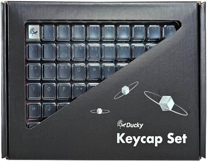 Conjunto de 129 Teclas Black shine-through (PT) image number 0