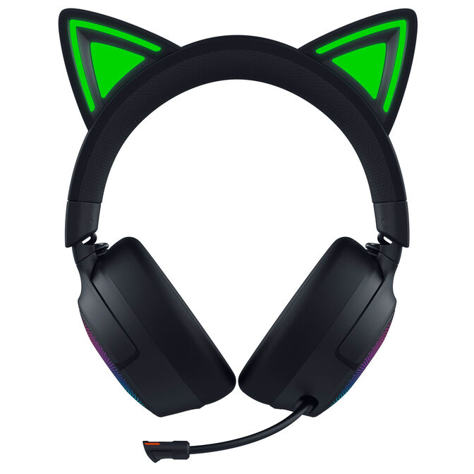 Headset Razer Kraken Kitty V3 Pro Wireless/Bluetooth Preto image number 3