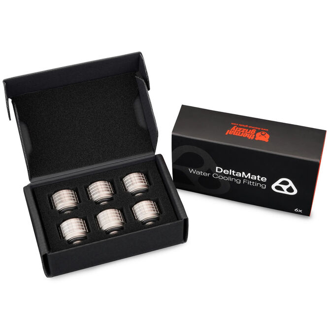 Thermal Grizzly DeltaMate Fitting - HT14 Nickel Mate (Pack 6) image number 2