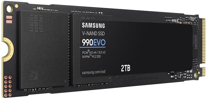 SSD Samsung 990 EVO 2TB Gen4 M.2 NVMe (5000/4200MB/s) image number 1