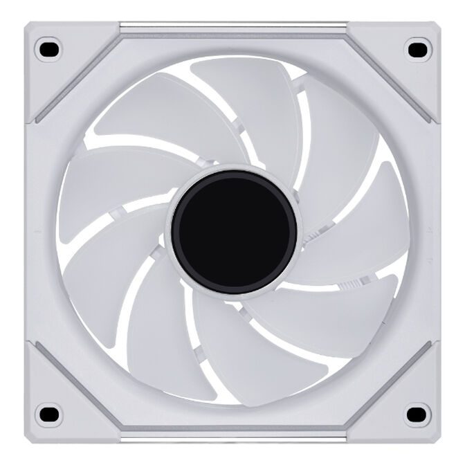 Ventoinha Lian Li UNI FAN SL120 Infinity RGB Reverse Blade PWM Branco 120mm image number 1