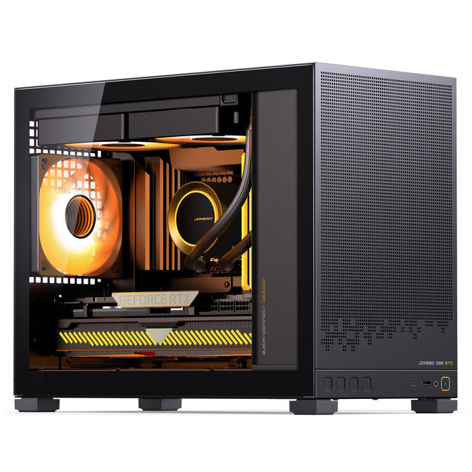 Caixa Micro-ATX Jonsbo D32 STD Vidro Temperado Preto image number 4