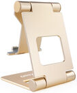 Suporte de Mesa Tooq Ajust&aacute;vel p/ Smartphone/Tablet Max. 10" Dourado image number null