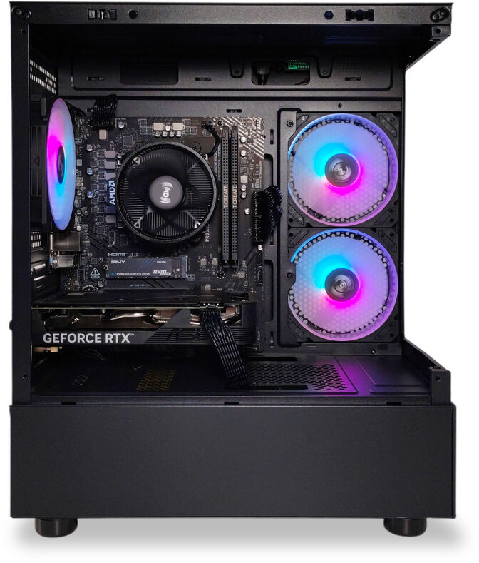 Computador King Mod Limited-PC Ryzen 5 7500F 32GB DDR5 1TB RTX 4060 WiFi W11 image number 2