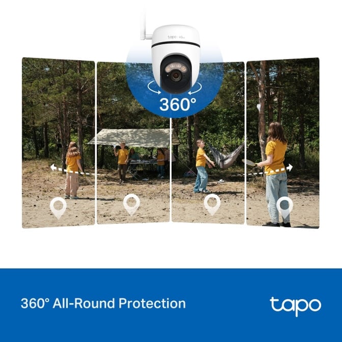 C&acirc;mara de Seguran&ccedil;a + Painel Solar TP-Link Tapo C615G 2K Solar-Powered IP65 Pan/Tilt Security 4G LTE image number 1