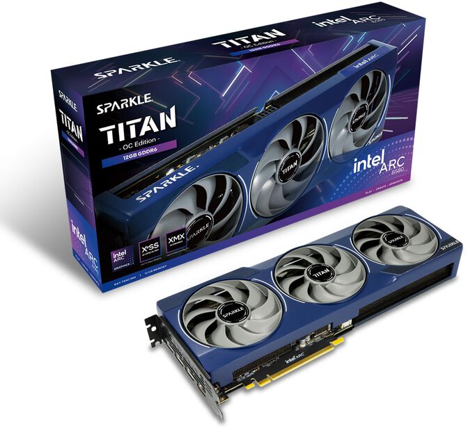 Gr&aacute;fica Sparkle Intel ARC B580 Titan OC 12GB GDDR6 image number 7