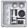 Caixa ATX Jonsbo X400 Vidro Temperado Curvo Branco image number null