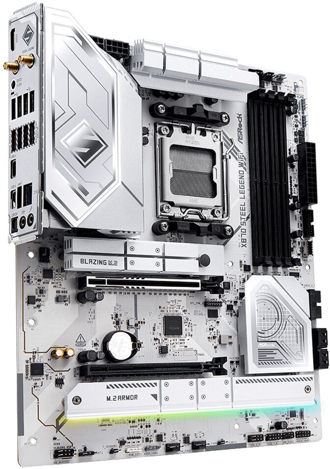 Motherboard ASRock X870 Steel Legend WiFi image number 2