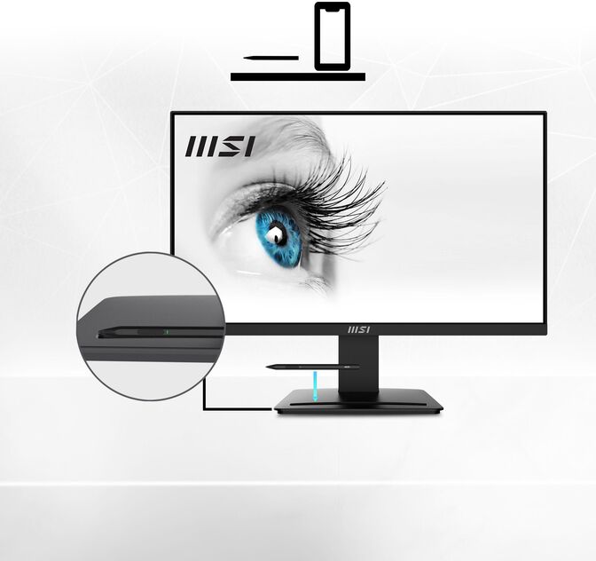 Monitor MSI 23.8" PRO MP2412 VA FHD 100Hz FreeSync (Adaptive Sync) image number 17
