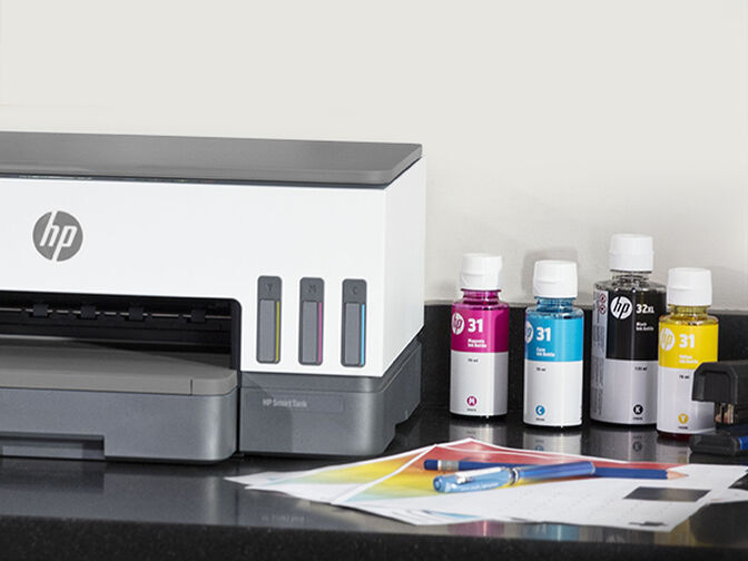 Impressora Multifun&ccedil;&otilde;es a Jato de Tinta HP Smart Tank 7005 All-in-One WiFi image number 2