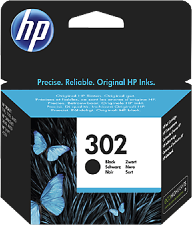 Tinteiro HP 302 Preto image number 0