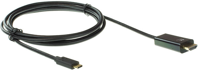 Cabo Conversor Ewent USB-C Macho > HDMI Macho 2 M Preto image number 2
