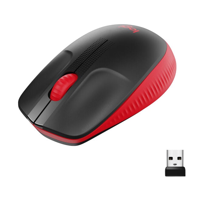 Rato Logitech M190 1000DPI Wireless Vermelho image number 1