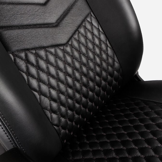 Cadeira noblechairs ICON Real Leather - Preto image number 8