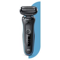 M&aacute;quina de Barbear Braun Series 5 50-M1000s Preto/Azul