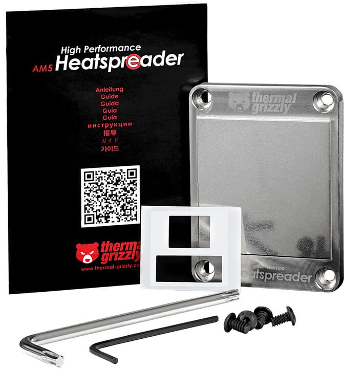 Heatspreader Thermal Grizzly de elevada performance Intel image number 2