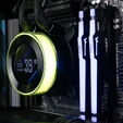 Computador King Mod Gamer-PC HYTE Ryzen 7 9850X3D 64GB DDR5 2TB RTX 5090 WiFi W11 image number null