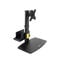 Suporte de Mesa Tooq Tilt e Girat&oacute;rio 17" a 27" com Suporte para Mini PC Preto