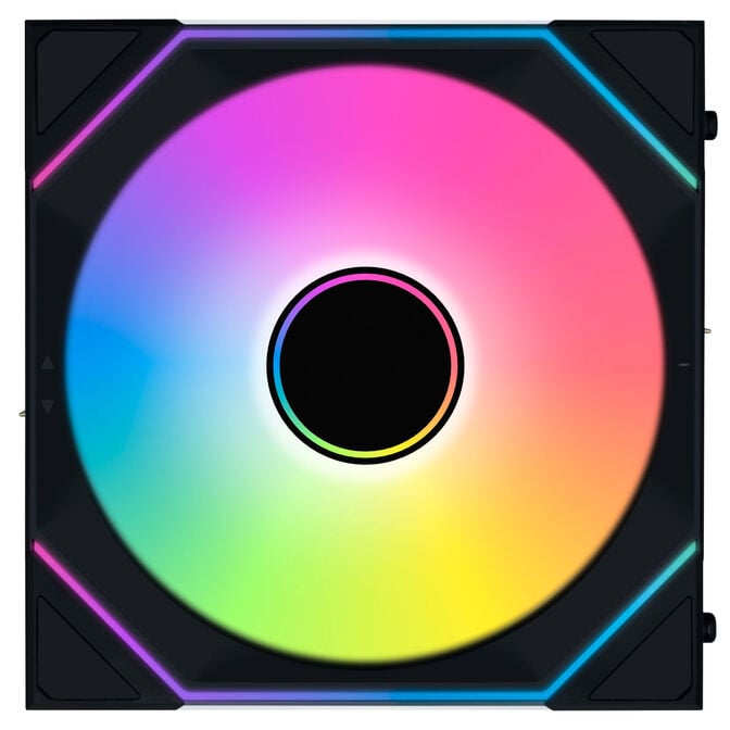 Ventoinha Lian Li UNI FAN SL140 Infinity Wireless RGB Reverse Blade PWM Preto 140mm image number 2