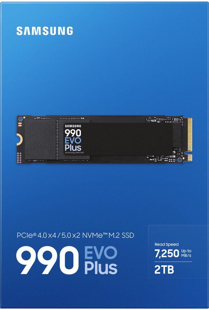 SSD Samsung 990 EVO Plus 2TB Gen4 M.2 NVMe (7250/6300MB/s) image number 4